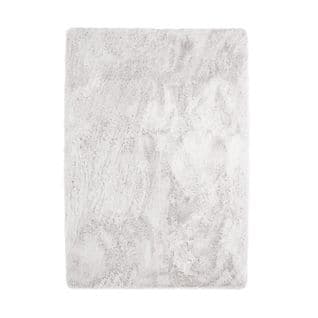 Tapis De Salon Ou Chambre - Microfibre Extra Doux - 225 X 340 Cm - Blanc