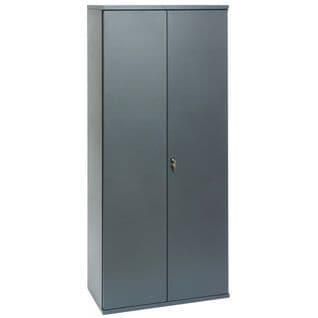 Armoire Métallique Anthracite Brico Hauteur 198 Cm