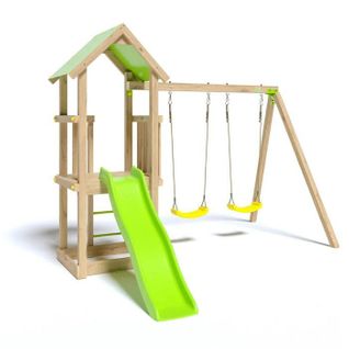 Aire De Jeux En Bois Easy Xperience Trigano - 6 Enfants