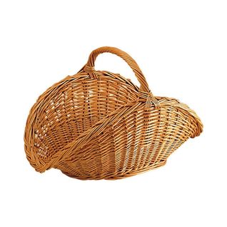 Panier à Bûches En Osier