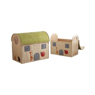 Coffres À Jouets "maison" (lot De 2)