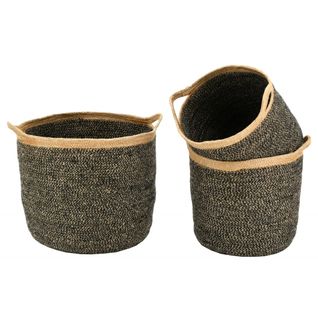 Corbeilles De Rangement En Jute Naturelle Et Teintée