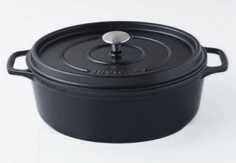 Daubière En Fonte Émaillée 29cm Noir Mat - Puv403291