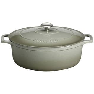 Cocotte Ovale En Fonte D'aluminium 29cm Vert - Puc472951