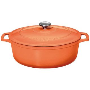 Cocotte Ovale En Fonte 29cm Sublime Orange - Puc472975