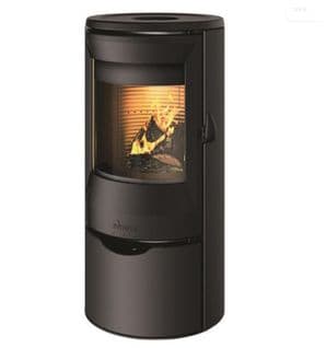 Poêle à Bois Fonte 8kw Noir - P948838