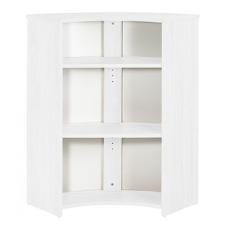 Meuble Comptoir Bar 96 Cm Blanc 3 Niches - Coloris: Tour Eiffel 750 751