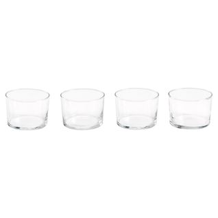 Lot de 4 gobelets 24 cl BONITA Transparent