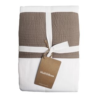 Housse De Couette Unie En Percale De Coton Bio, Plisse Tendance 240x220cm