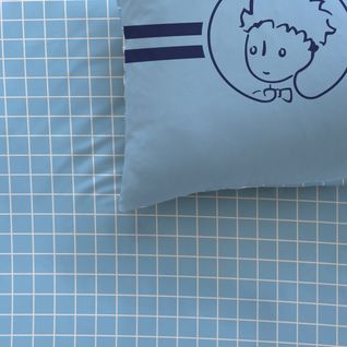 Parure De Lit Imprimée 100% Coton, Le Petit Prince School 140x200+63x63cm