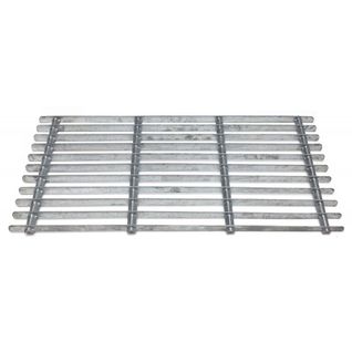 Grille Gratte Pieds En Acier Galvanisé 60 X 30 Cm