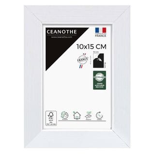 Cadre Photo Wild Blanc 10x15 Cm