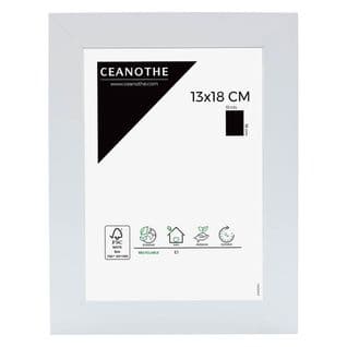 Cadre Photo Mat Blanc 13x18 Cm