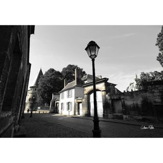 Tableau Sur Toile Quartier Historique De Beauvais 30x45 Cm