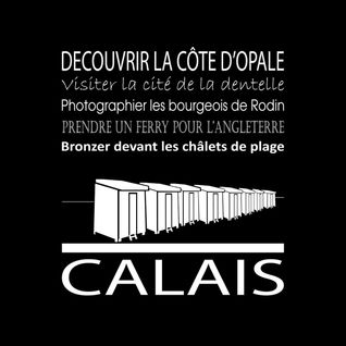 Tableau Sur Toile Calais Noir 30x30 Cm