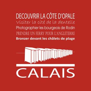 Tableau Sur Toile Calais Rouge 30x30 Cm