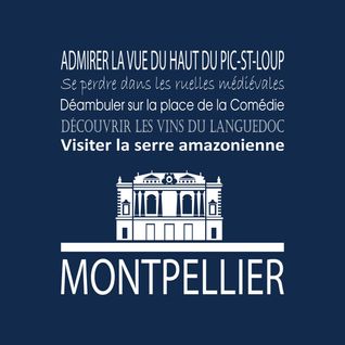 Tableau Sur Toile Montpellier Navy 30x30 Cm