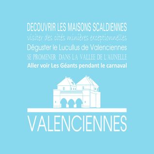 Tableau Sur Toile Valenciennes Bleu Clair 30x30 Cm