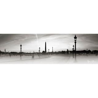 Tableau Sur Toile Place De La Concorde Paris 30x97 Cm