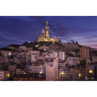 Tableau Sur Toile Notre-dame De Marseille 30x45 Cm