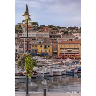 Tableau Sur Toile Port De Cassis 30x45 Cm