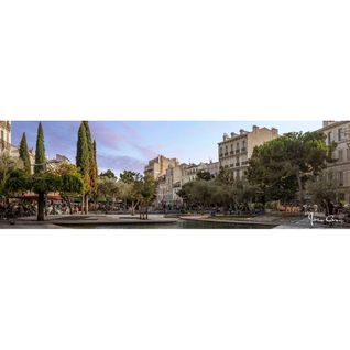 Tableau Sur Toile Fontaine Saint-julien 30x97 Cm