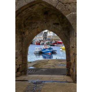 Tableau Sur Toile Bateau Concarneau 30x45 Cm