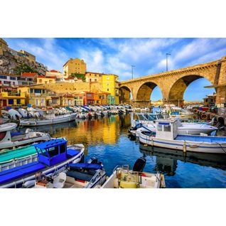 Tableau Sur Toile Vallon Des Auffes Port 45x65 Cm