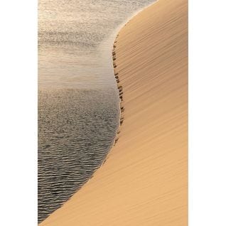 Tableau Sur Toile Dunes De Sable 30x45 Cm