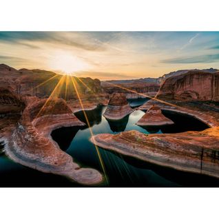 Tableau Sur Toile Canyon Utah 100x140 Cm