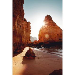 Tableau Sur Verre Synthétique Praia Marinha 65x97 Cm