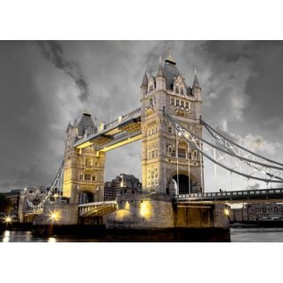 Tableau Sur Toile Tower Bridge 100x140 Cm