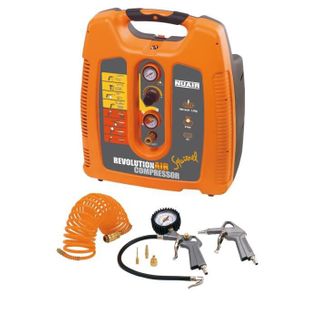 Compresseur D'air Squirrel 6l 1,5hp + Accessoires