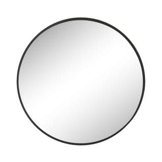 Sia - Miroir Rond Ø100cm - Couleur - Noir