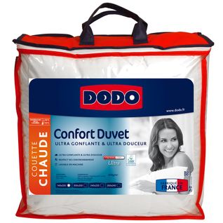 Couette chaude 140x200 cm DODO CONFORT DUVET 2