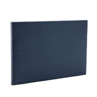 Tête De Lit - Tissu Bleu 160 X 115 Cm Bleu Foncé