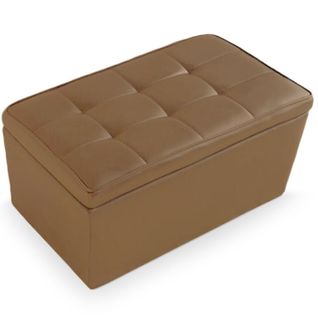 Banquette Coffre "prunille" 85cm Taupe