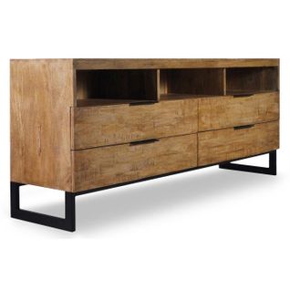 Meuble TV Design Design "bolta" 150cm Naturel