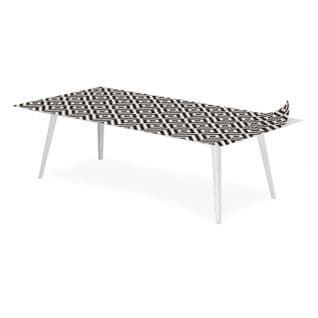 Table Basse 1 Cover "contraste I" 120cm Blanc