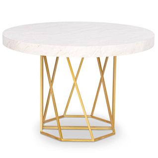 Table De Repas Extensible "janina" 110-260cm Blanc