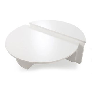 Lot De 2 Tables Basses Design "armango" 90cm Blanc