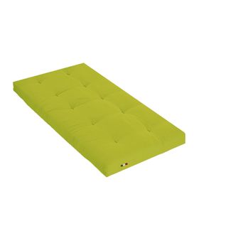 Matelas Futon Coton Pistache 90x190cm