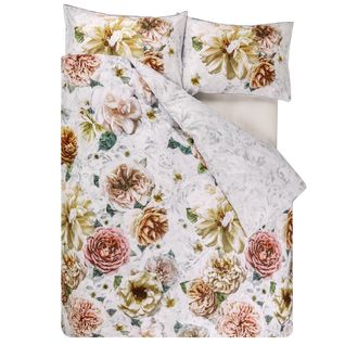 Housse De Couette En Percale De Coton Gris 140x200