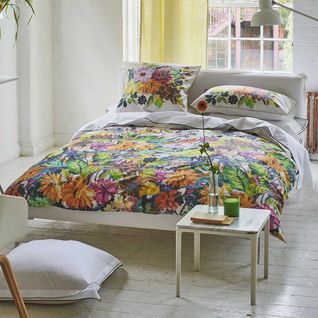 Taie D'oreiller En Percale De Coton Multicolore 50x75