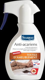 Traitement anti-acariens pour STARWAX textile d'ameublement 250 ml