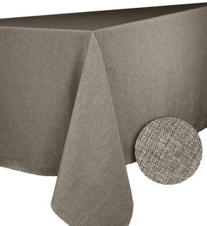 Nappe Brome Taupe Rect 150x250 Cm