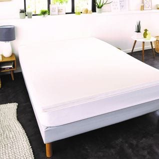 Surmatelas Mémoire De Forme 180x200 Cm - Epaisseur 3 Cm - Mousse Haute Densité - Déhoussable