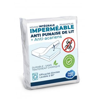 Housse Intégrale Matelas Imperméable 60x120x12 Cm - Protège Matelas Anti-punaise De Lit