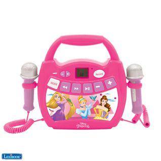 Lecteur Audio Sans Fil Portable Avec 2 Micros Disney Princesses