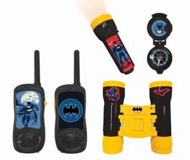 Kit D’aventurier Batman Avec Talkie-walkies Portée 120m, Jumelles Et Boussole